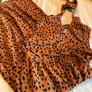 ☀️Animal Flowy Summer Dress☀️